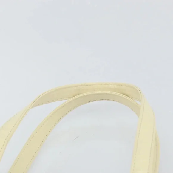 Yves Saint Laurent Cream Leather Hand Bag - Picture 8 of 12